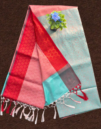 Banarasi Soft Silk - Copper